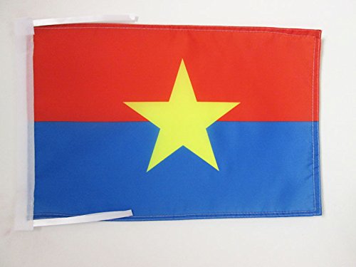 grande remise AZ FLAG Drapeau Front National de libération du Sud Viêt Nam 45x30cm - PAVILLON du Viet-Cong 30 x 45 cm Haute qualité wEPQSNf64 bien vendre