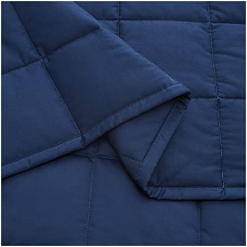 grande remise Amazon Basics Couverture lestée en coton, pour enfants, 2,2 kg, 91,4 x 121 cm, bleu marine lgJ9mCLwf tout pour vous