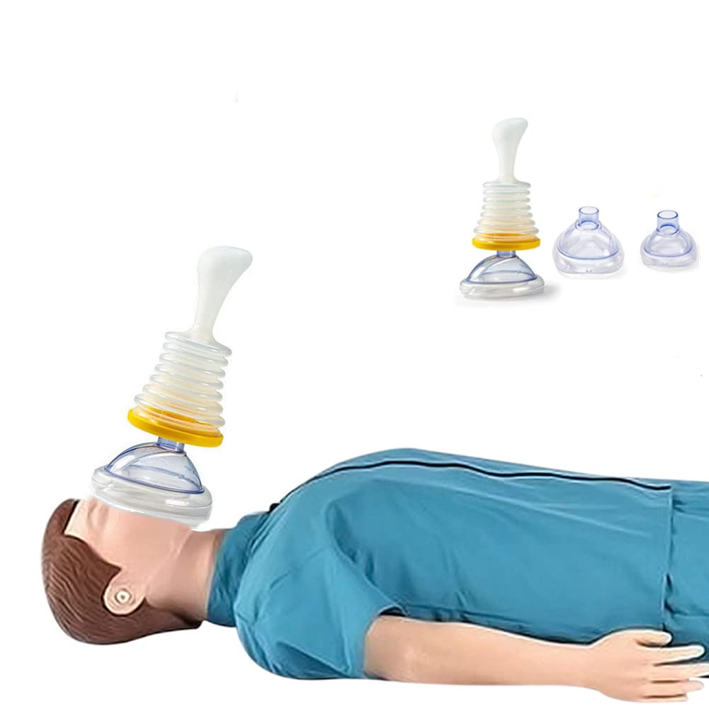 Achat Portable Choking Rescue Equipment,Dispositif d´urgence Anti-étouffement,Dispositif de Sauvetage par Suffocation,Masque de CPR pour Adulte et Enfant-Jaune Muwv1t0tu Outlet Shop 