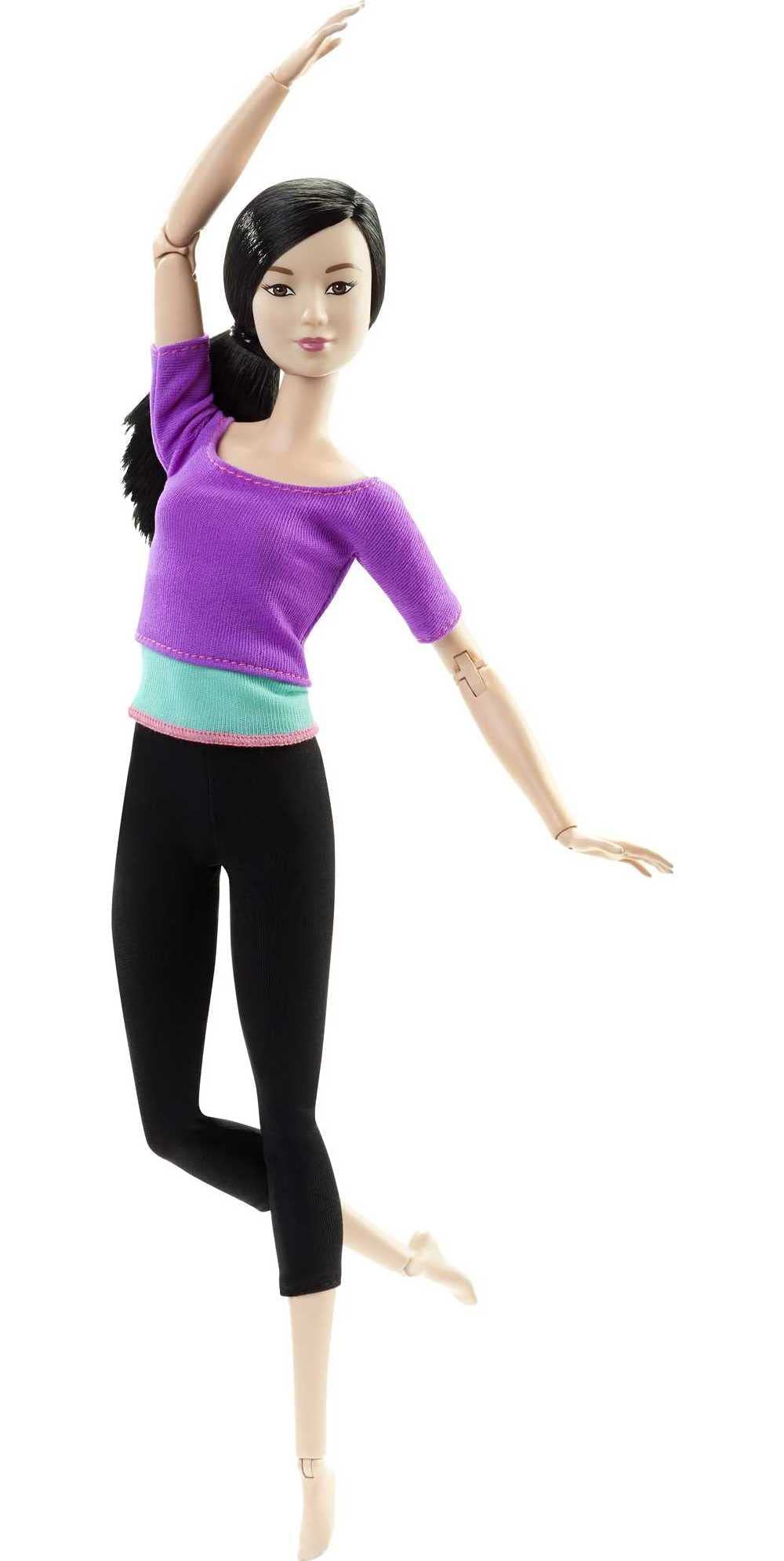 luxe  Barbie Made to Move Poupée Articulée Fitness Ultra Flexible Brune avec Haut Violet Et 22 Points D´Articulations, Jouet pour Enfant, Dhl84 Exclusivité sur Amazon nDPVU01v4 frais