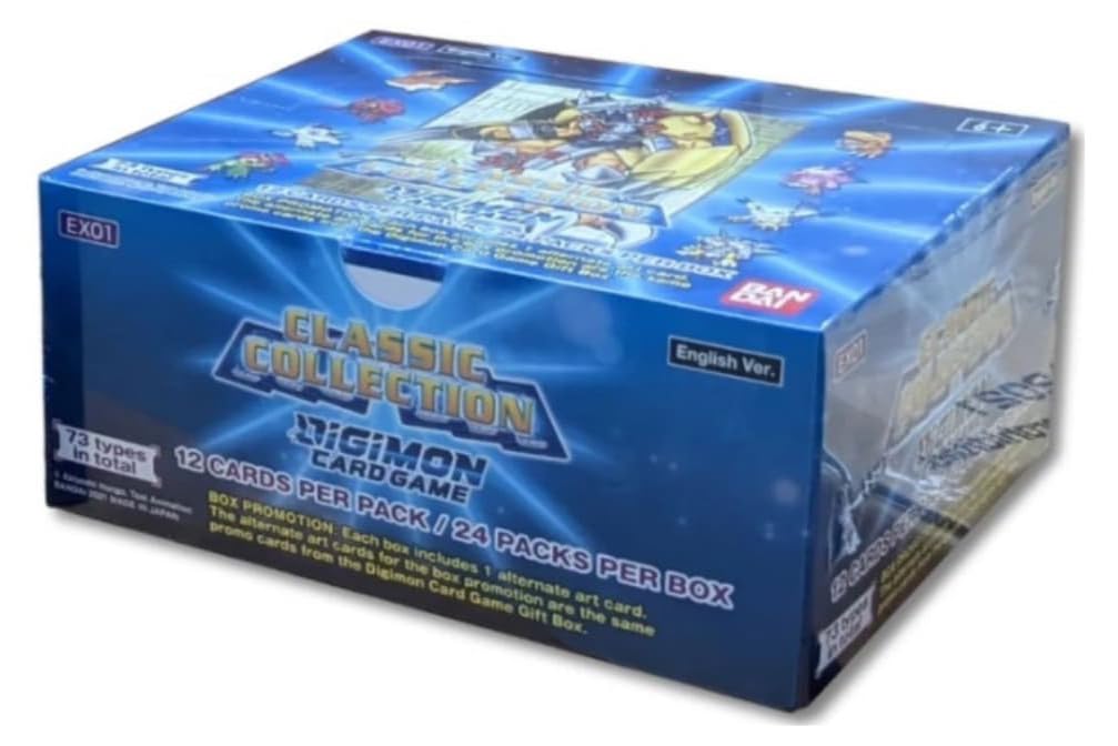 vente chaude Box Digimon Card Game EX-01 Classic Collection qZksVepGH mode