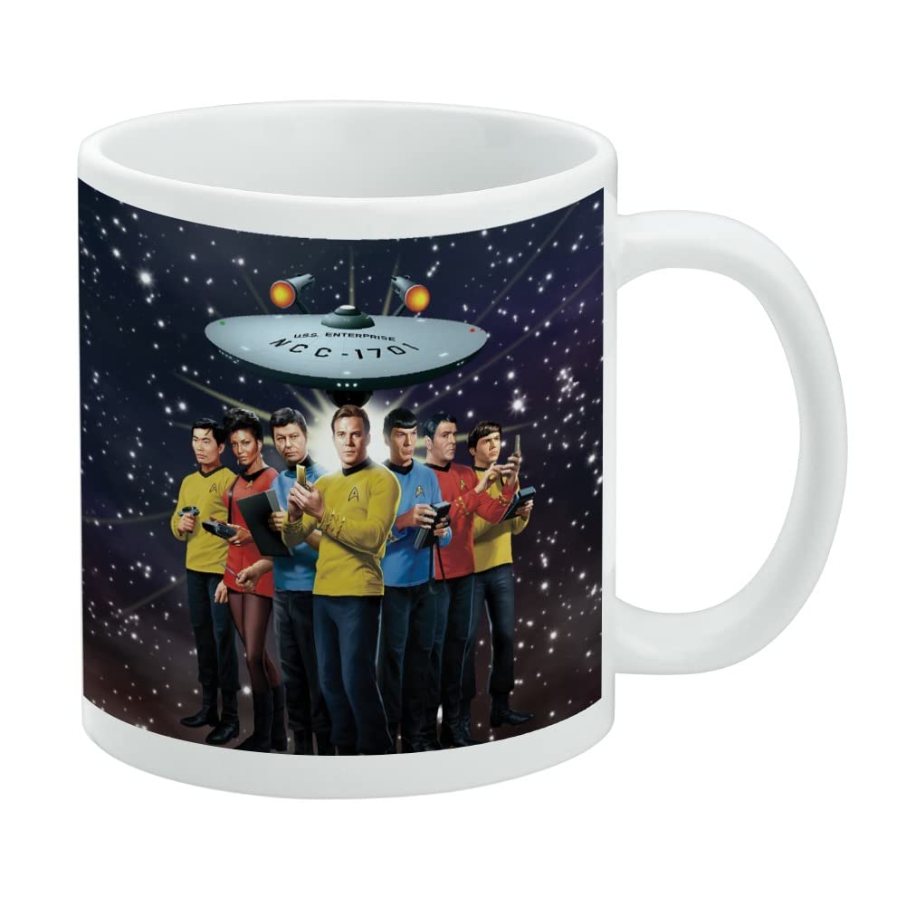vogue  Star Trek The Original Series Tasse à café en céramique coulée, cadeau fantaisie pour café, thé et boissons chaudes, 325 ml, blanc ZYnZ4XkcK meilleure vente