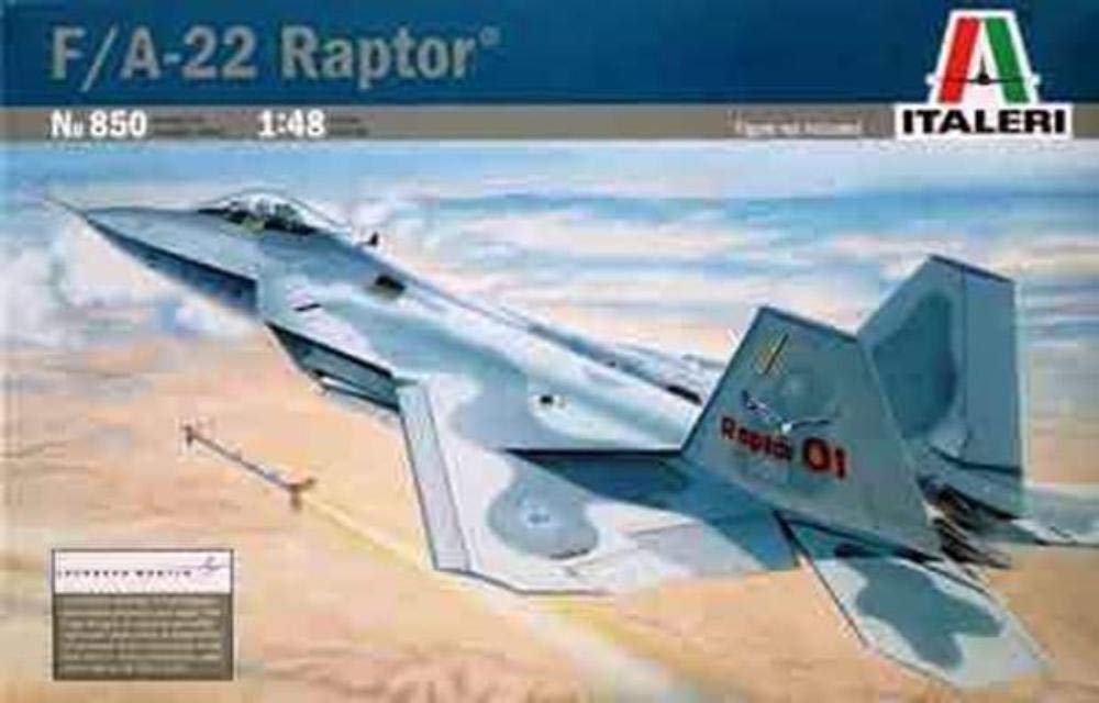 grand escompte Italeri - I850 - Maquette - Aviation - F-22 Raptor - Echelle 1:48 N3EEmLos0 meilleure vente