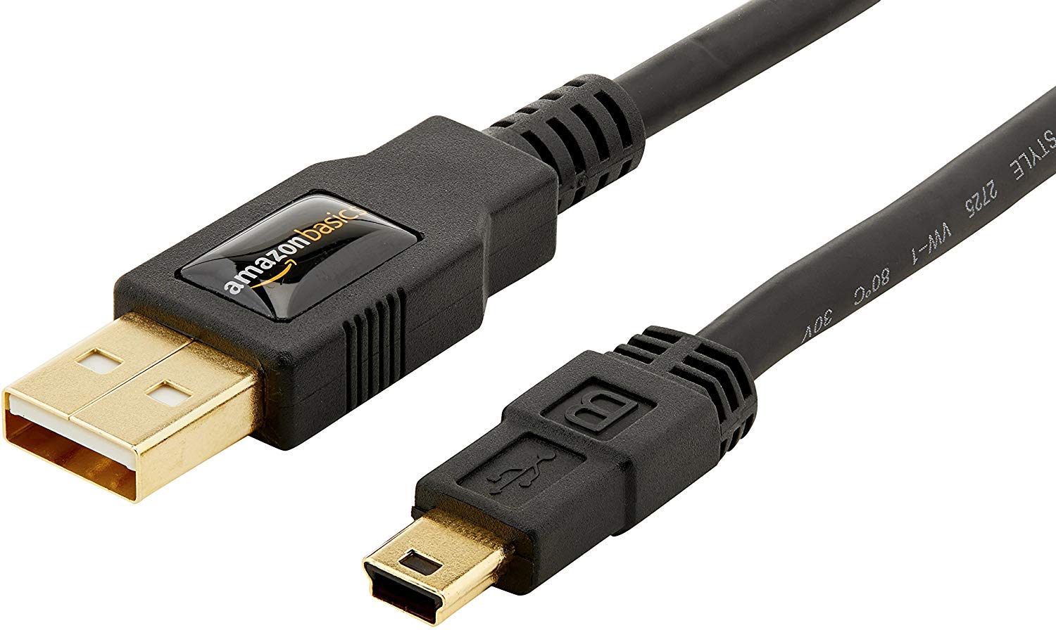 acheter Amazon Basics Câble USB-A 2.0 vers mâle Mini USB, 0.9 m, Noir, compatible avec Ordinateur rOd7dZp8S grand