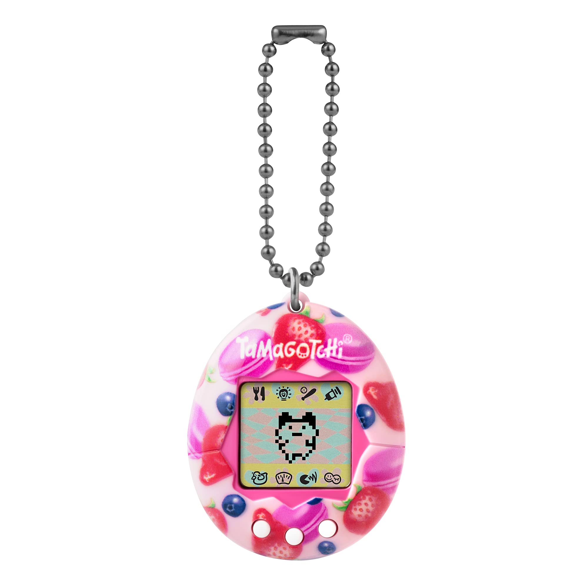 luxe  Bandai - Tamagotchi - Tamagotchi original - Berry Delicious - animal électronique virtuel avec écran couleur, 3 boutons et jeux - 42971 LWmGtl8yR frais