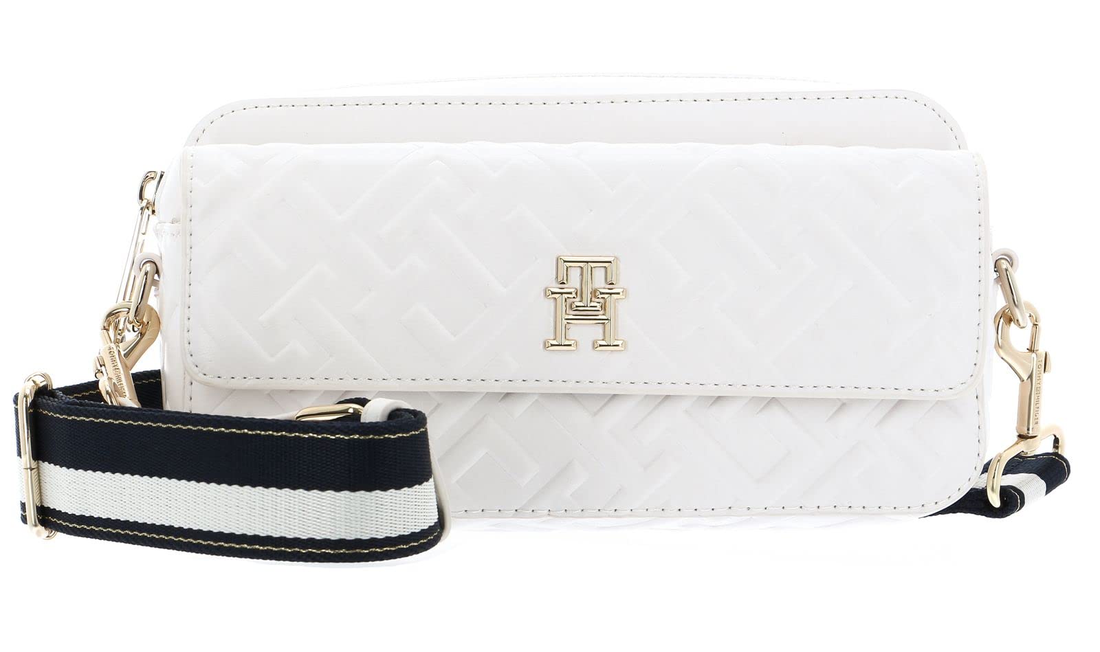 Tendance  Tommy Hilfiger Iconic Tommy Mono Camera Bag Weathered White ZARiHd7b4 meilleure vente