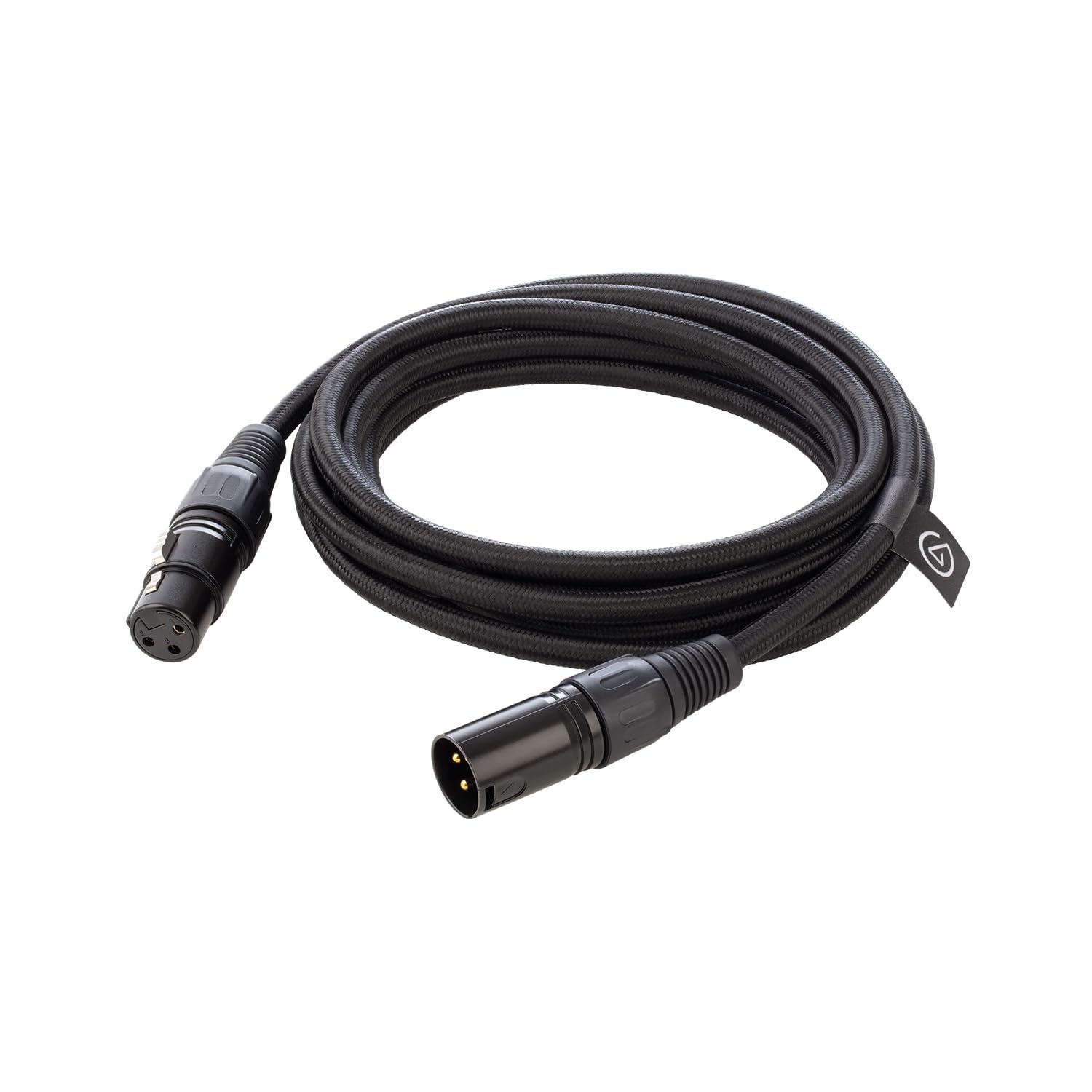chic  Elgato XLR Cable – Câble de Micro blindé pour Les enregistrements Studio et la Production Live, avec connecteurs plaqués Or, mâle vers Femelle, pour des Niveaux Micro ou Ligne analogique, 3 m PBA5XBuzS grand