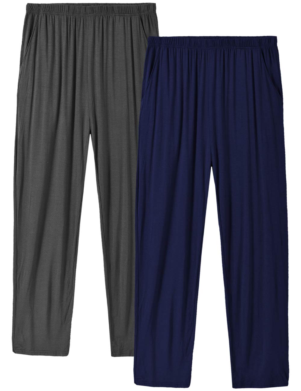 boutique en ligne MoFiz Pyjama Homme Shorts Bas de Pyjama Court et Long Pantalon Doux Vêtements de Nuit avec Poches qz4SPxkYj stylé 
