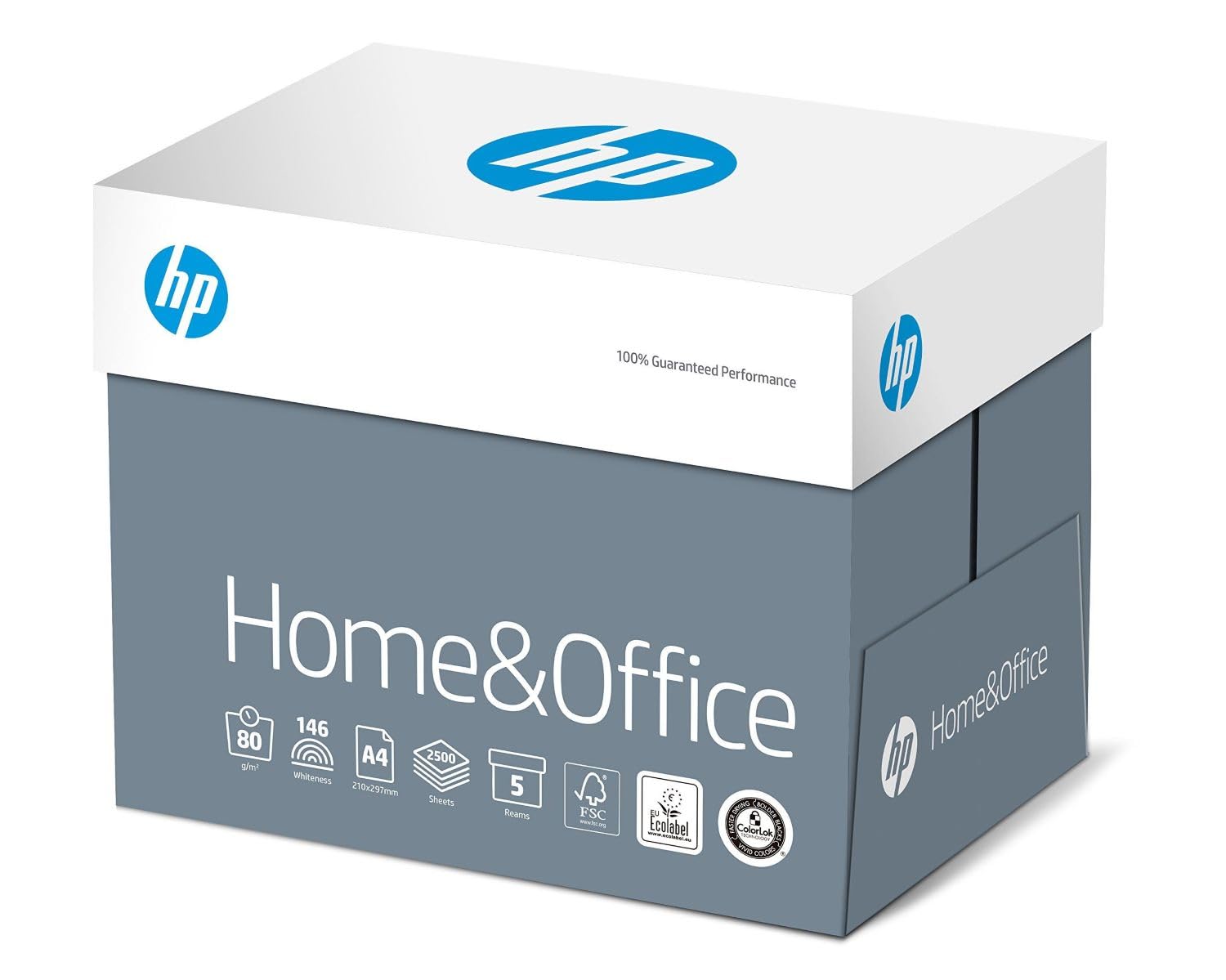 grand choix HP Home and Office - Papier Multifonction Blanc 80 g/m² A4 - Carton de 5 x 500 Feuilles pEqsRQRUj grand