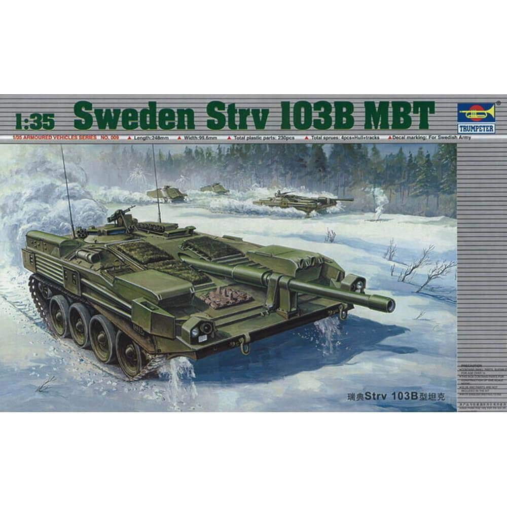 soldes Trumpeter 00309 modèle Kit suédois Strv 103B MBT YTtoqoXNd stylé 