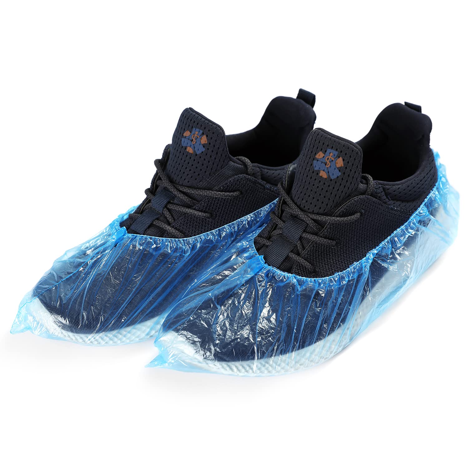 Populaire Gisinti Lot de 200 couvre-chaussures jetables pour chaussures jetables avec fermeture thermosoudée, couleur bleue, taille unique, 200 pièces Par5aICQR tout pour vous