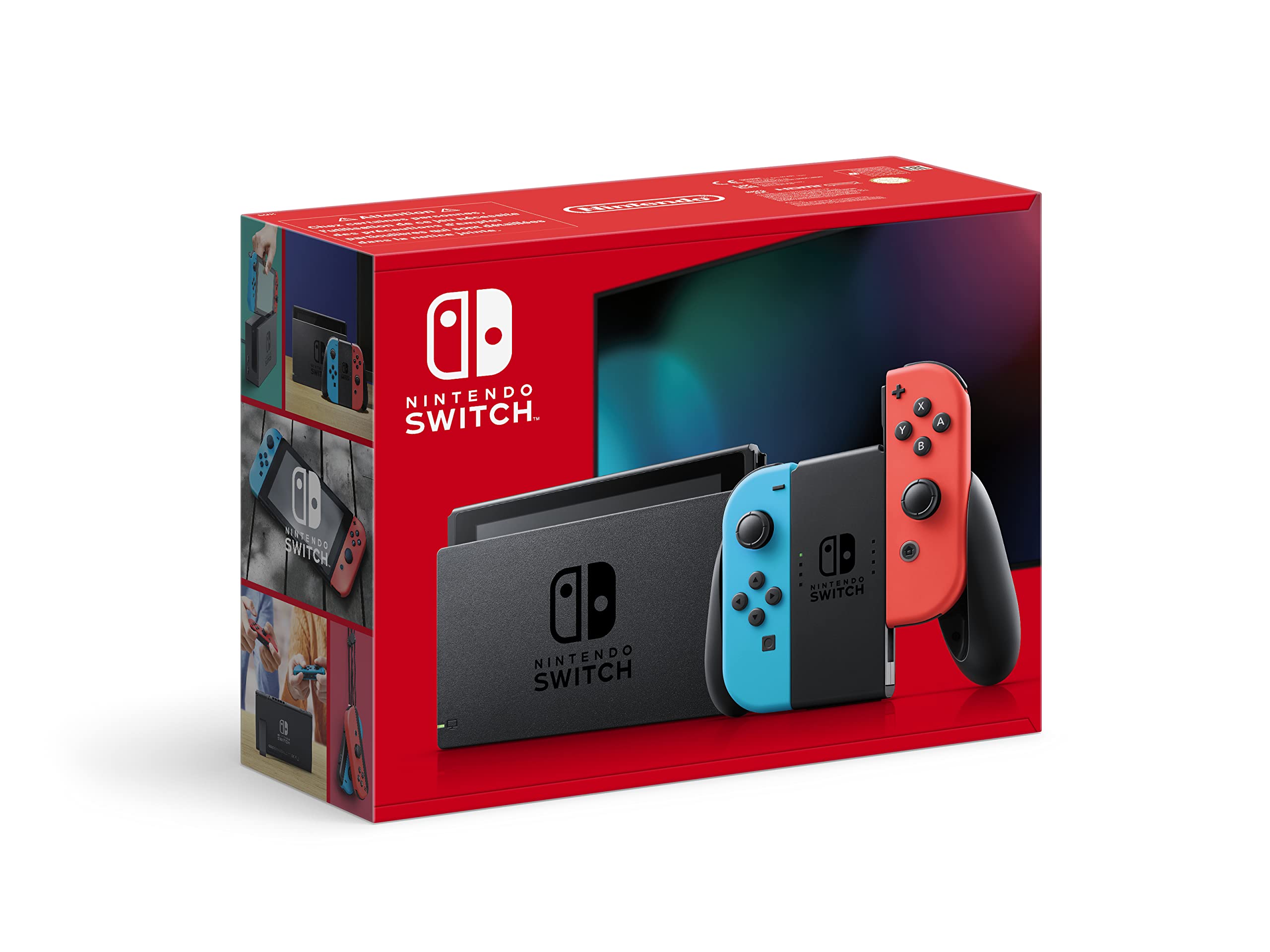 vente chaude Nintendo Nintendo Console Switch avec Joy-Con bleu néon et rouge néon XrvkOxv9C boutique en ligne