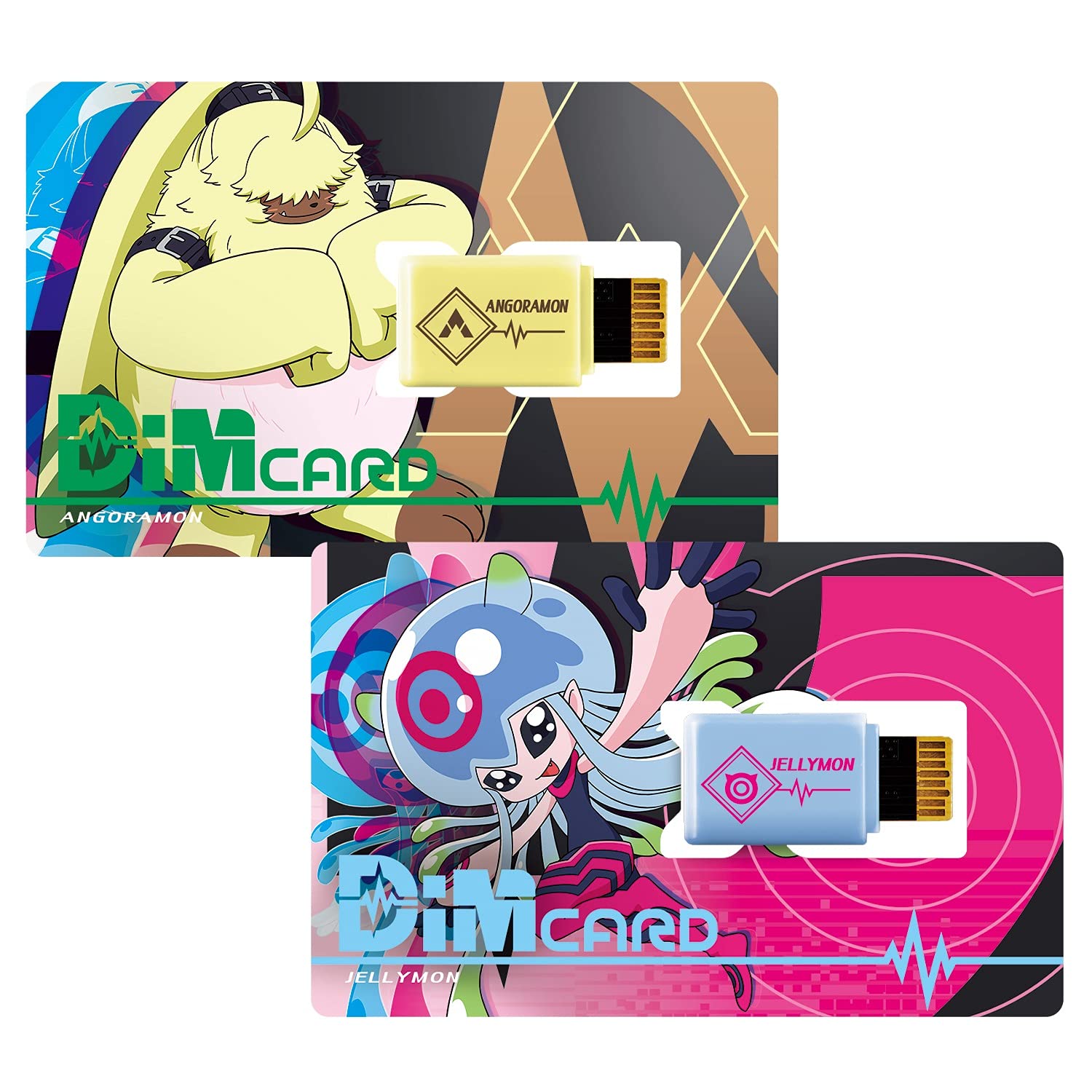Populaire Bandai Vital Bracelet Digital Monster Dim Card V2 Angoramon & Jerimon ooj8ltDYY mode
