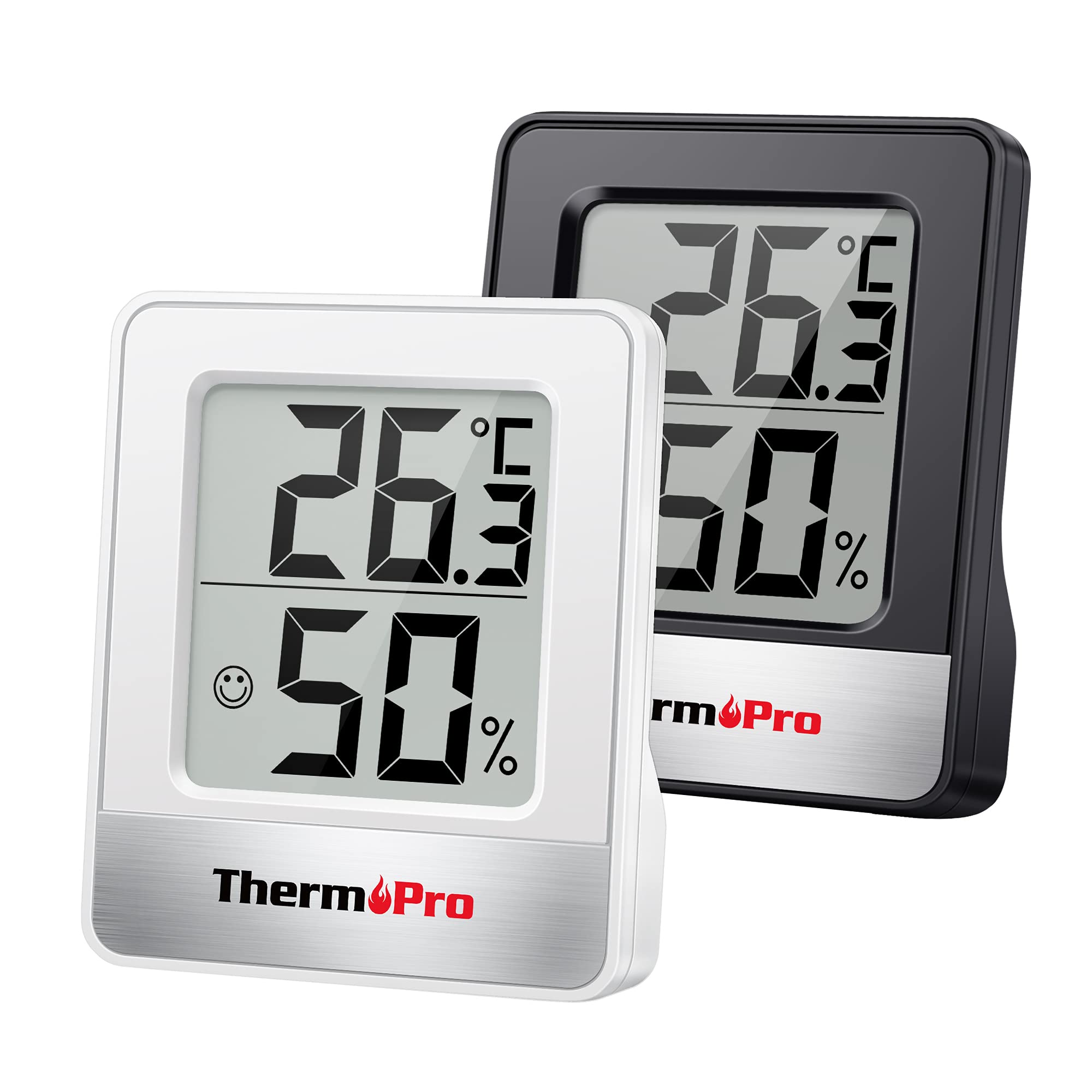 Tendance  ThermoPro TP49 Petit Hygromètre Numérique D´intérieur Thermomètre D´ambiance Moniteur de Température et Humidimètre pour le Confort du Bureau à Domicile Thermomètre de Reptile lPPBBPJ00 en solde