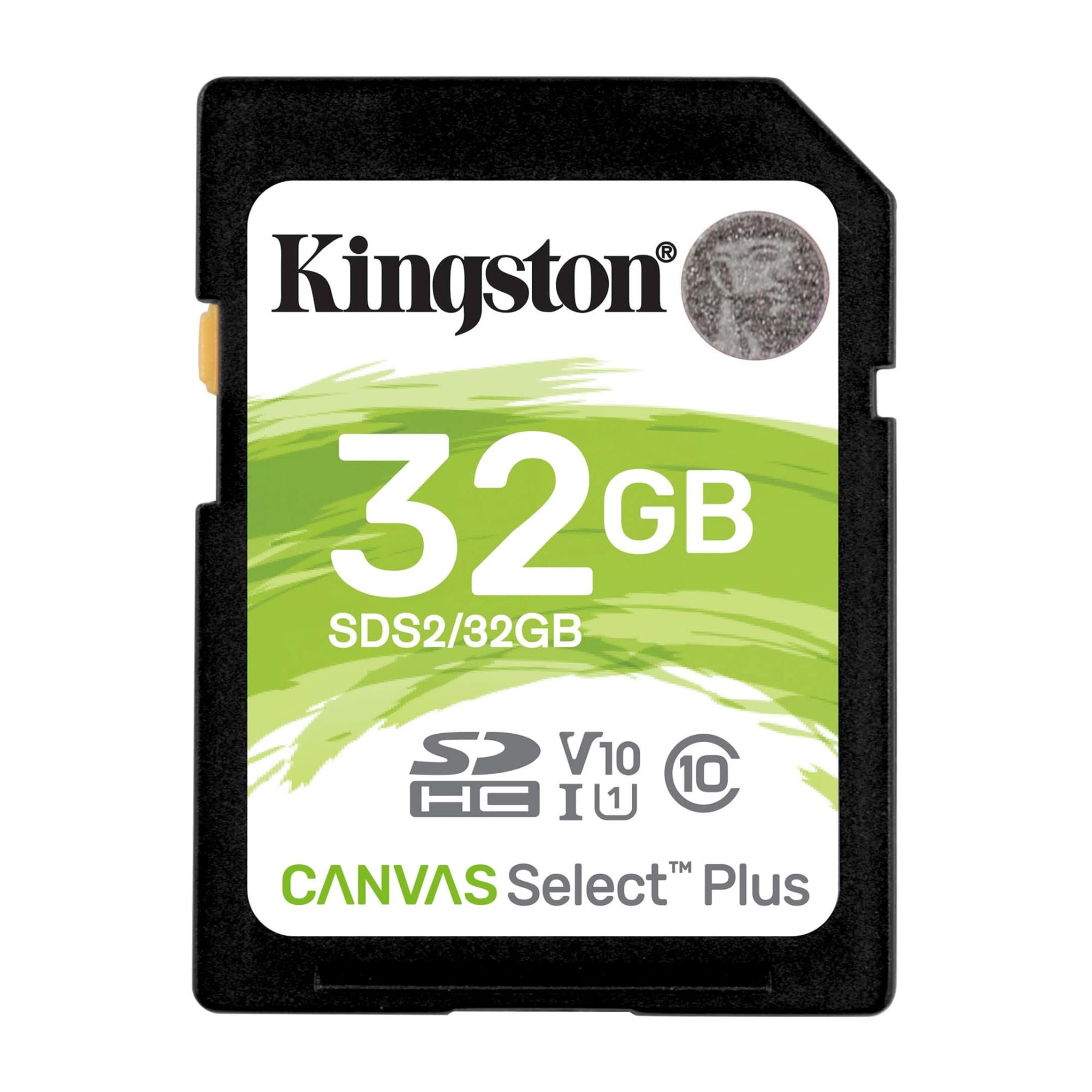 stylé  Kingston SDS2/32GB Canvas Select Plus Carte SD Class 10 UHS-I 32 Go mcRuel34A frais
