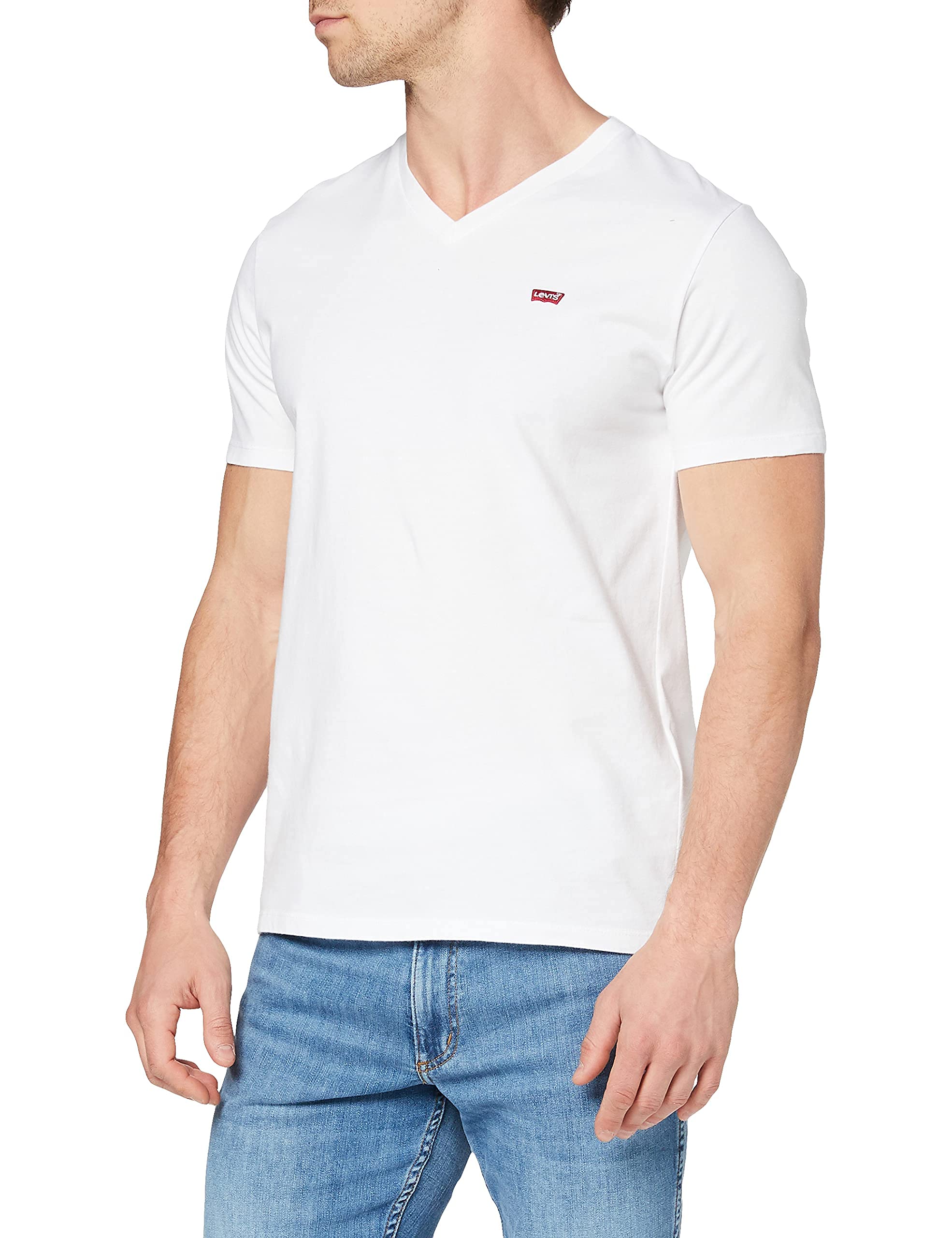 vente chaude Levi´s Original Housemark V-Neck T-Shirt Homme oB0rKY2Lk en solde