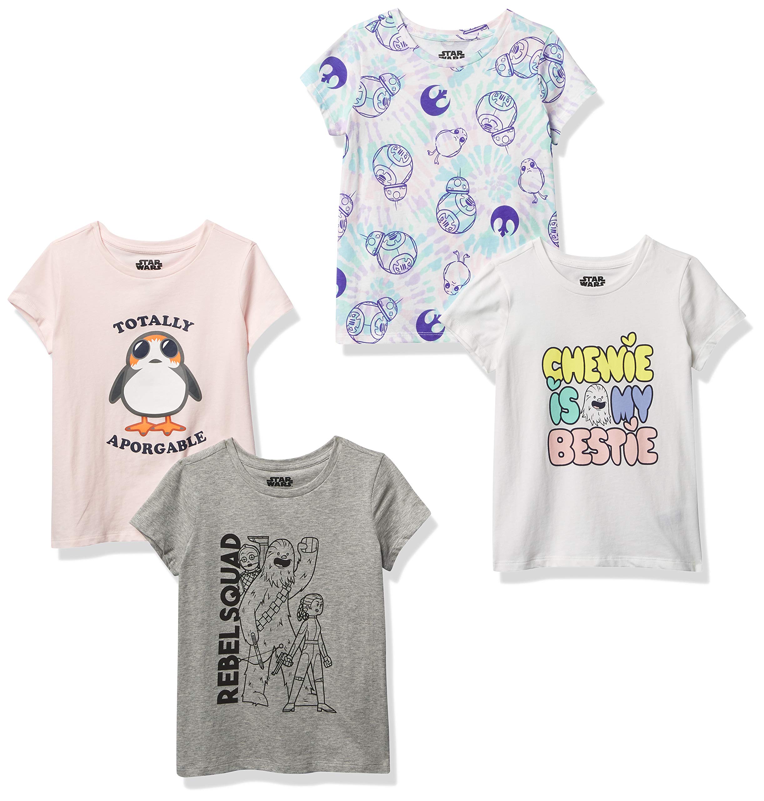 Pas Cher Disney | Marvel | Star Wars | Frozen | Princess T-Shirts à Manches Courtes Fille, Packs Multiples rstHsqoem vente chaude