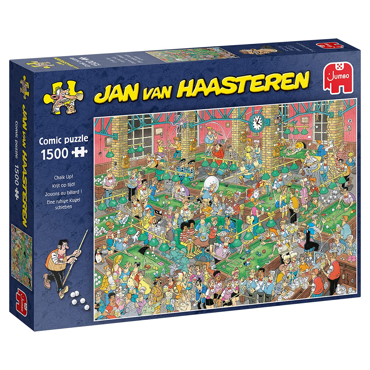 acheter Jumbo- Jan Van Haasteren Chalk Up-1500 Adultes-Espagnol-Puzzle 1500 pièces, 20026, Multicolore o8qbieWTP meilleure vente