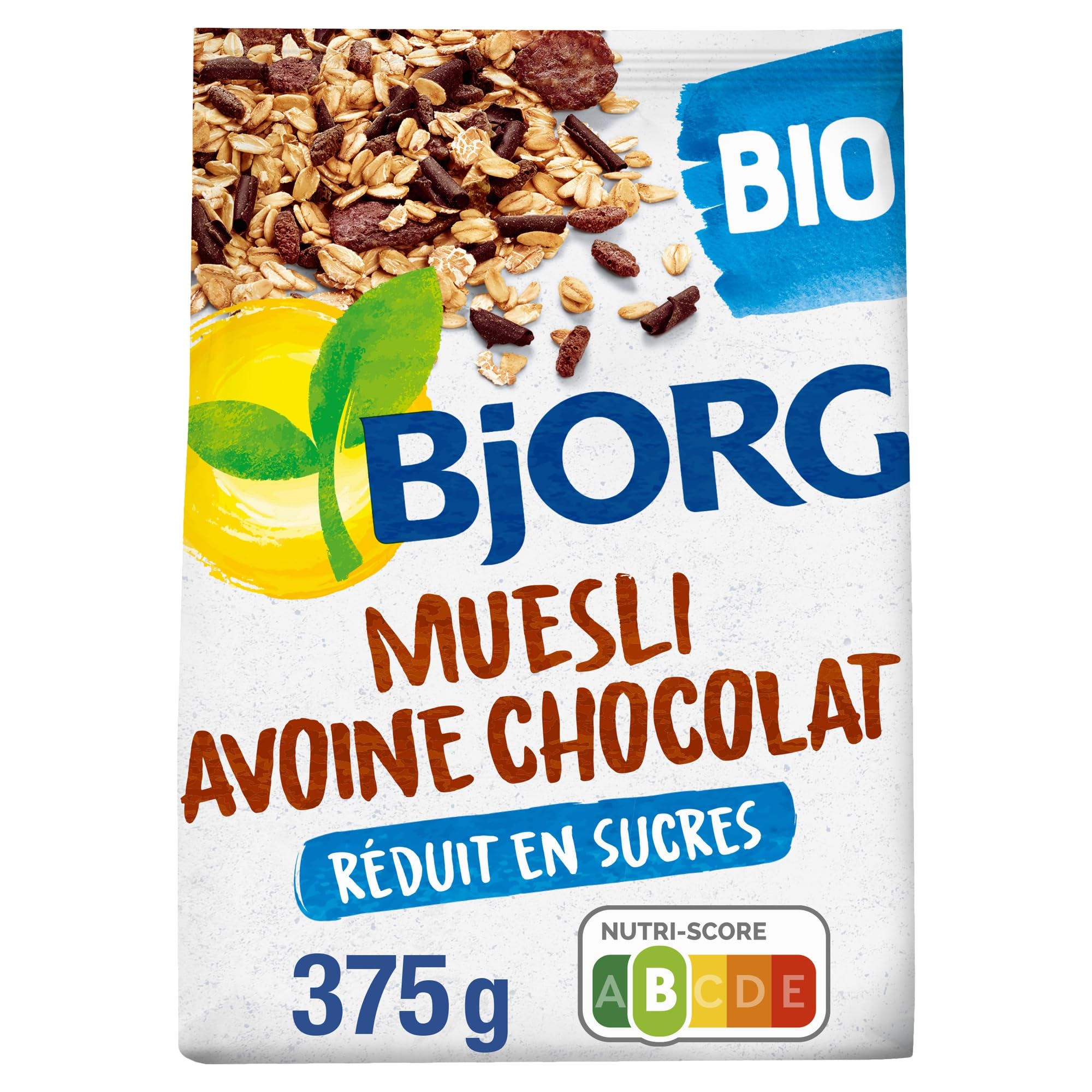Magnifique BJORG - Muesli Avoine Chocolat Bio - Muesli Croustillant aux Céréales Complètes - Sachet 375 g (Lot de 2) vxB7S3LsD juste de l´acheter