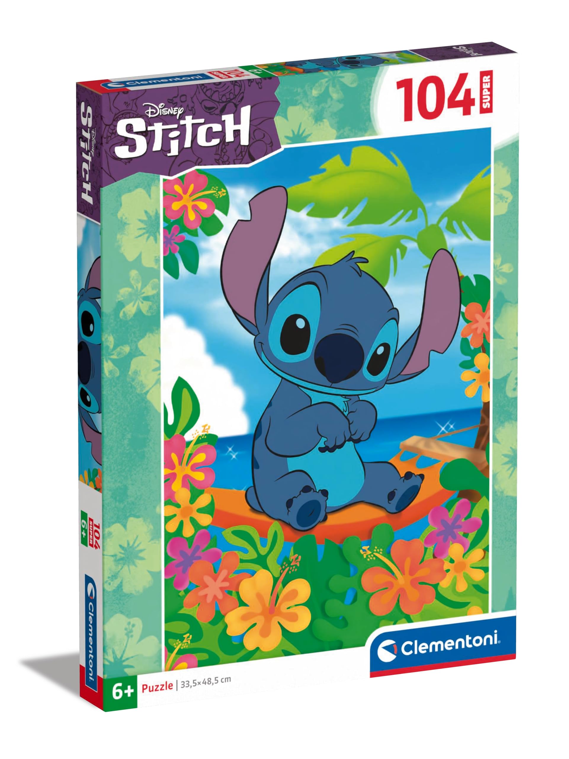 Promo Clementoni- Stitch Puzzle, 27572, Multilingue tIokSR8rr pas cher