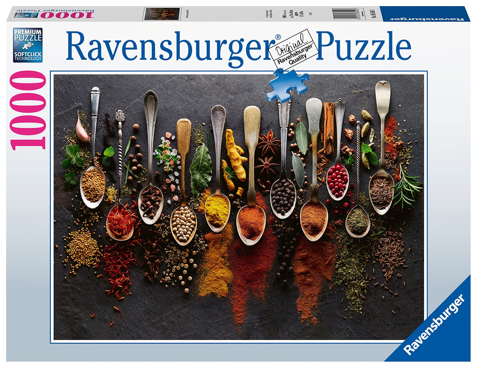 vente chaude Ravensburger - Puzzle Adulte - Puzzle 1000 p - Epices du monde entier - 88550 Z36wQmgpx Boutique