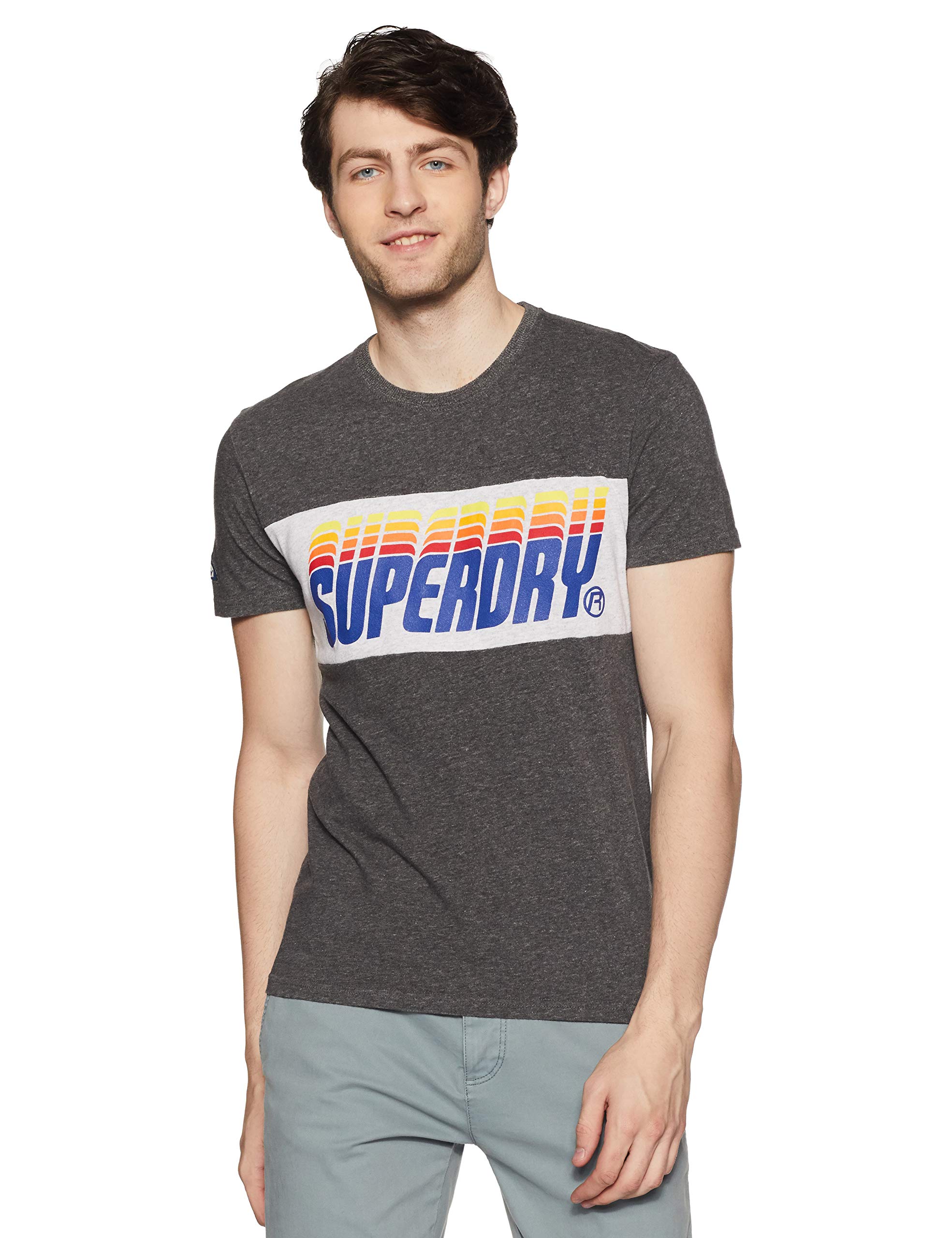 Promotions Superdry T-Shirt À Empiècement Triple Drop Pop qanrTGSSG bien vendre